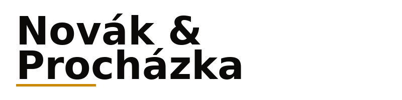 Novák a Procházka logo